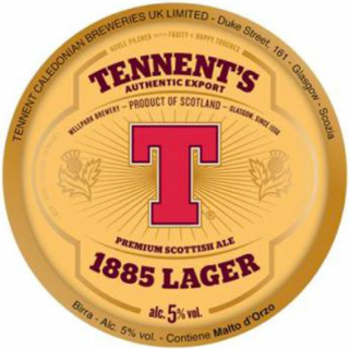 TENNENT'S LAGER