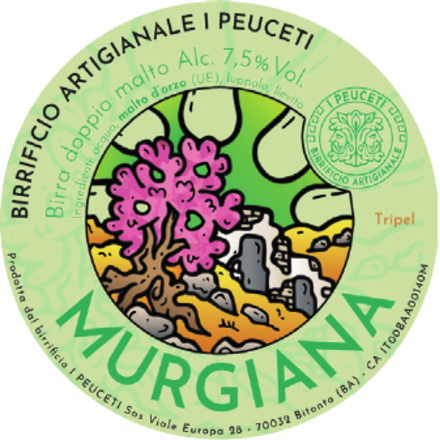 BIRRIFICIO ARTIGIANALE I PEUCETI - MURGIANA